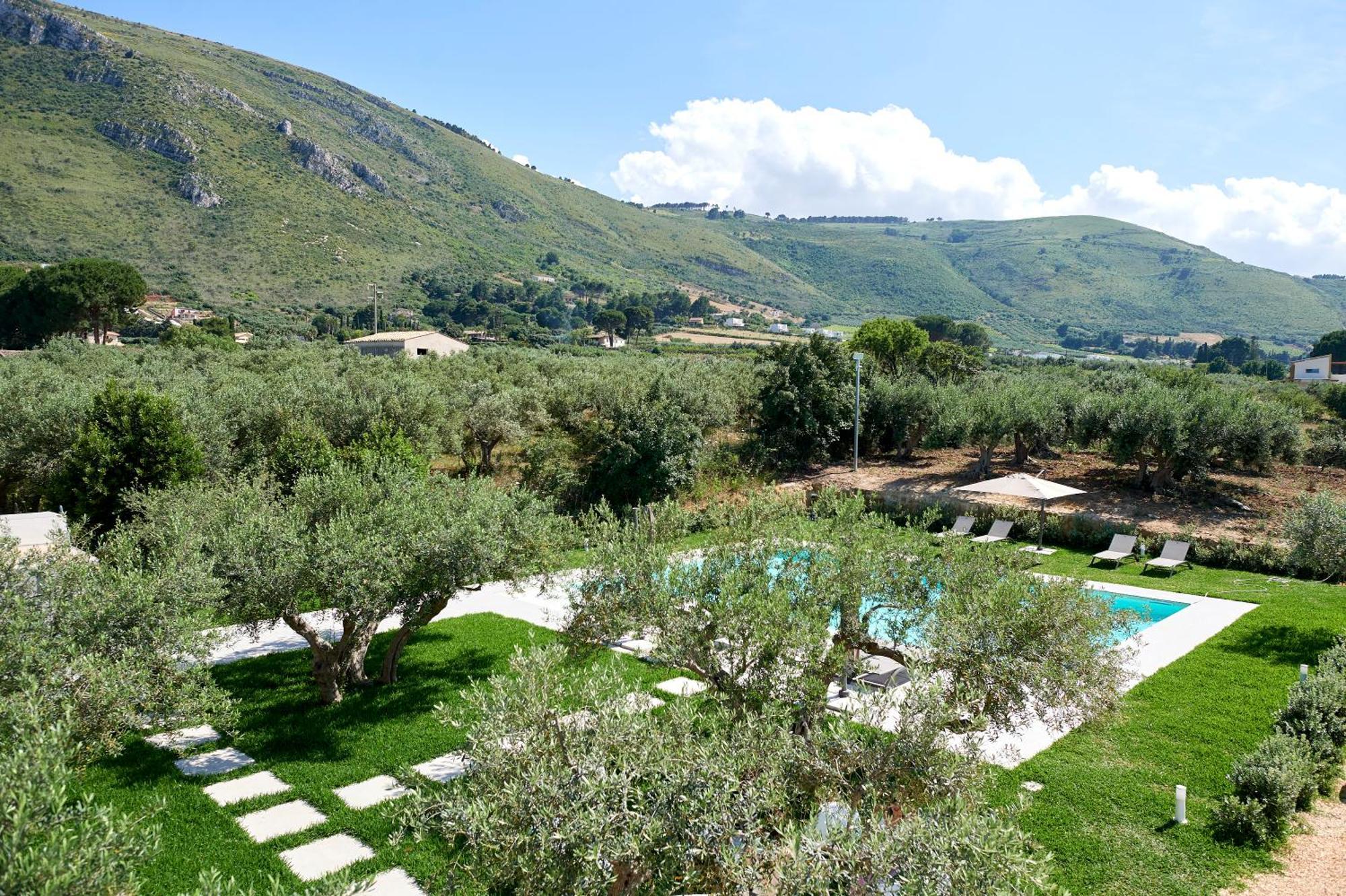 Civetta Blu Bed and Breakfast Castellammare del Golfo Buitenkant foto